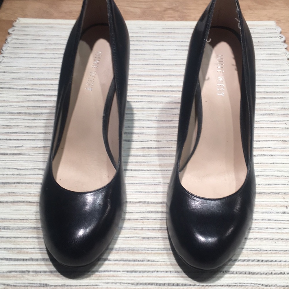Nine West black heels